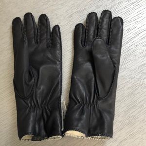 Rubin gloves black leather size S